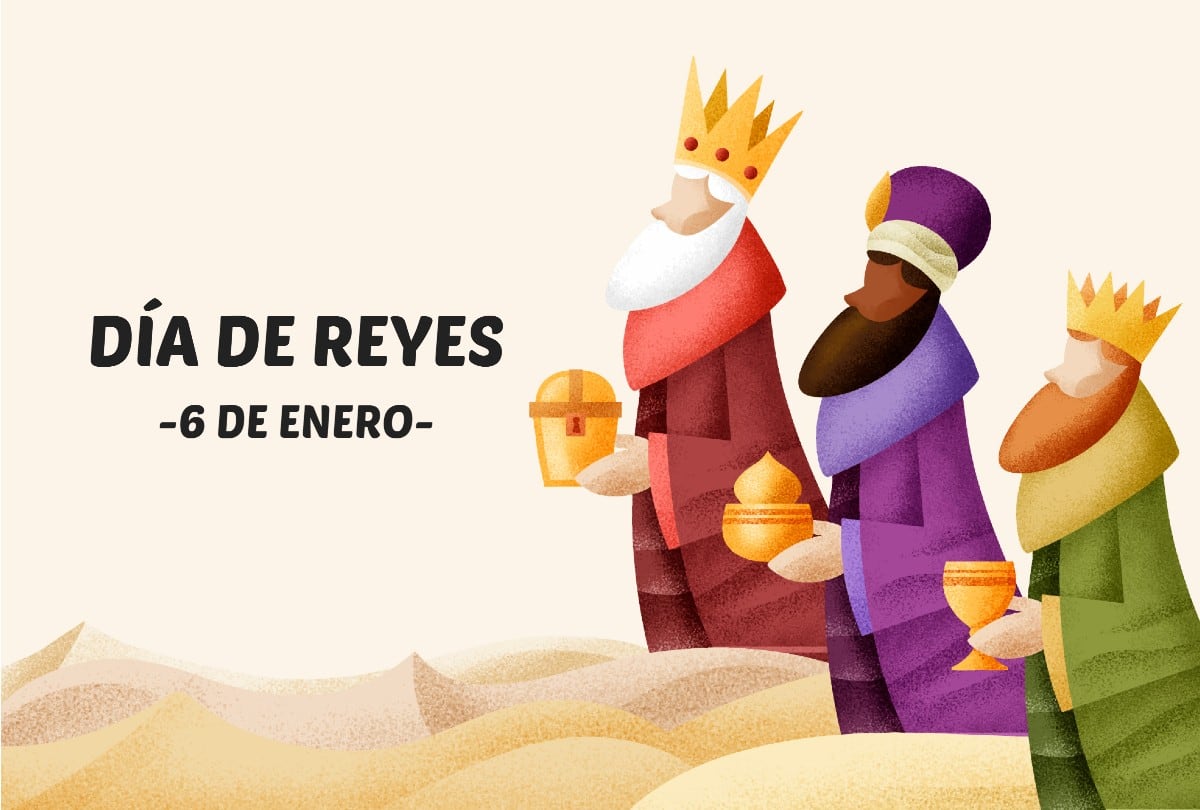 Sorprende con frases bonitas y cortas para compartir con tus clientes y colaboradores en el Día de los Reyes Magos. | Crédito: Freepik/Composición Gestión Mix