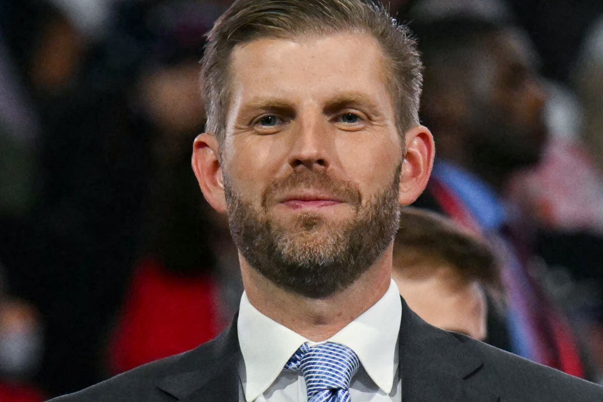 Eric Trump asiste al segundo día de la Convención Nacional Republicana de 2024 en el Foro Fiserv en Milwaukee, Wisconsin, el 16 de julio de 2024 (Foto: Angela Weiss / AFP)