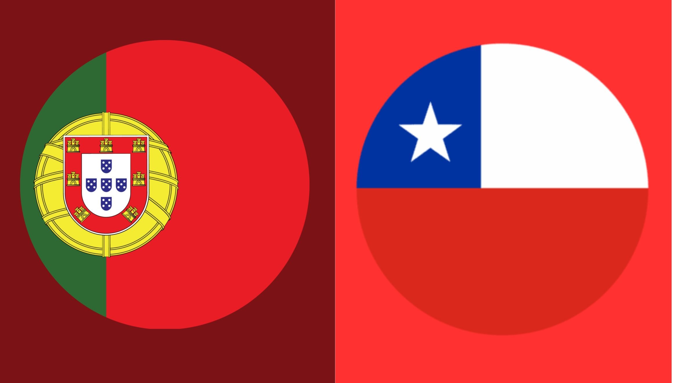 Conoce qué canales de TV y dónde ver online el partido entre Portugal vs. Chile EN VIVO este sábado 6 de junio por amistoso FIFA. (Foto: Composición Gestión Mix)