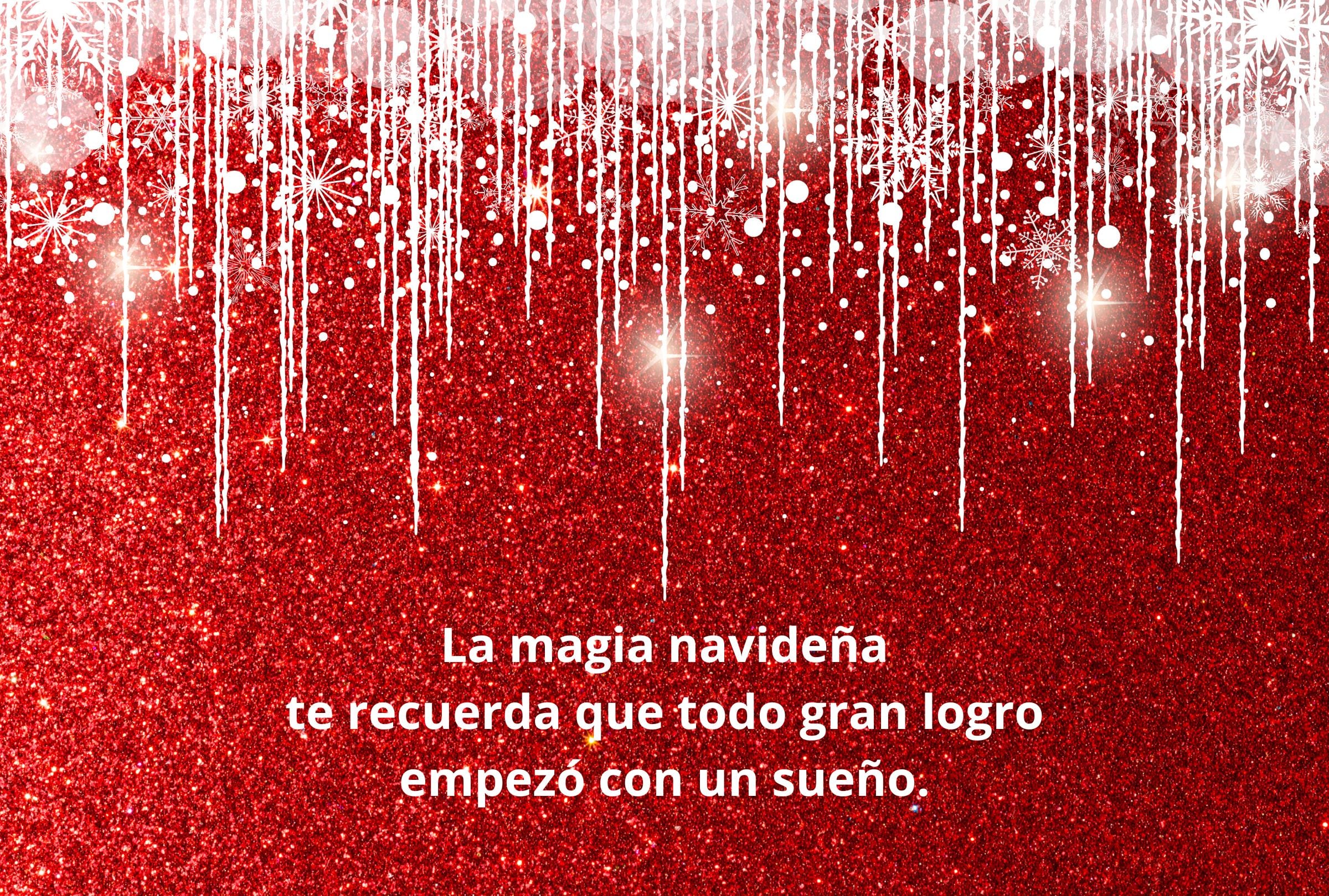 La magia navideña te recuerda que todo gran logro empezó con un sueño. (Foto: Composición Gestión Mix)