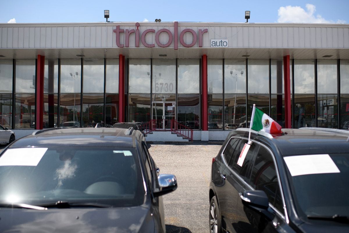 A Tricolor dealership in Houston