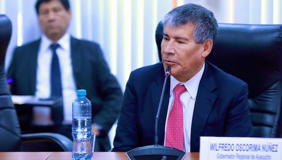 La Comisión de Fiscalización recibió en calidad de invitado al Gobernador Regional de Ayacucho, Wilfredo Oscorima. (Congreso de la República/JReátegui)