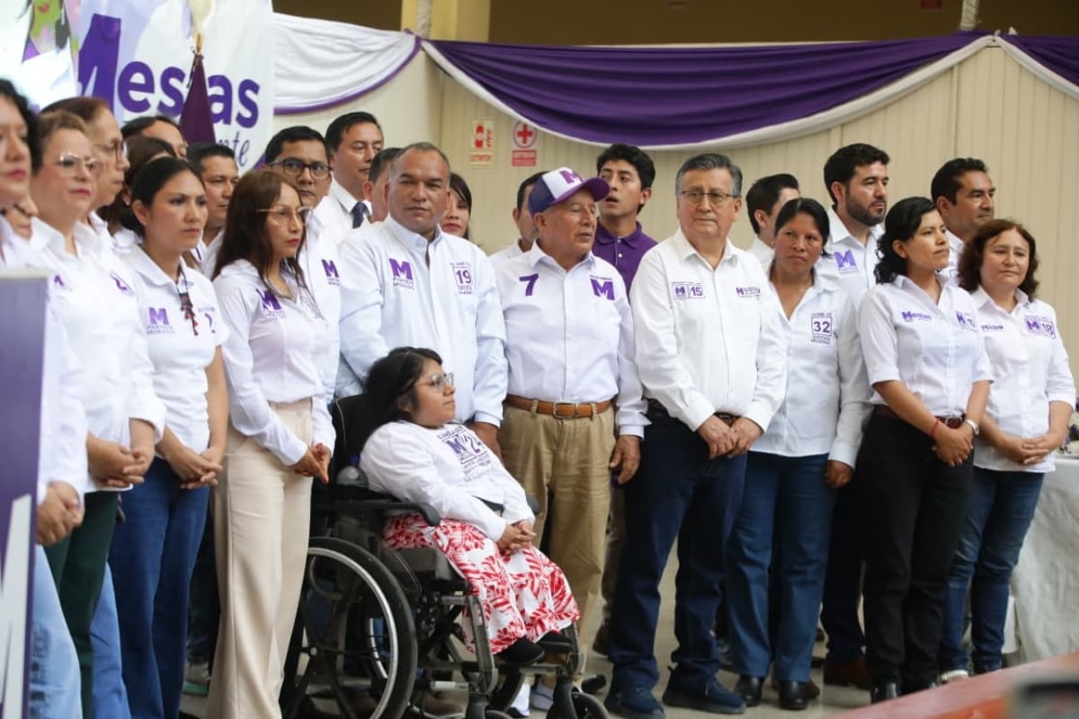 Partido Morado presenta candidatos y apuesta por el equilibrio de poderes. (Foto: Violeta Ayasta/@photo.gec)