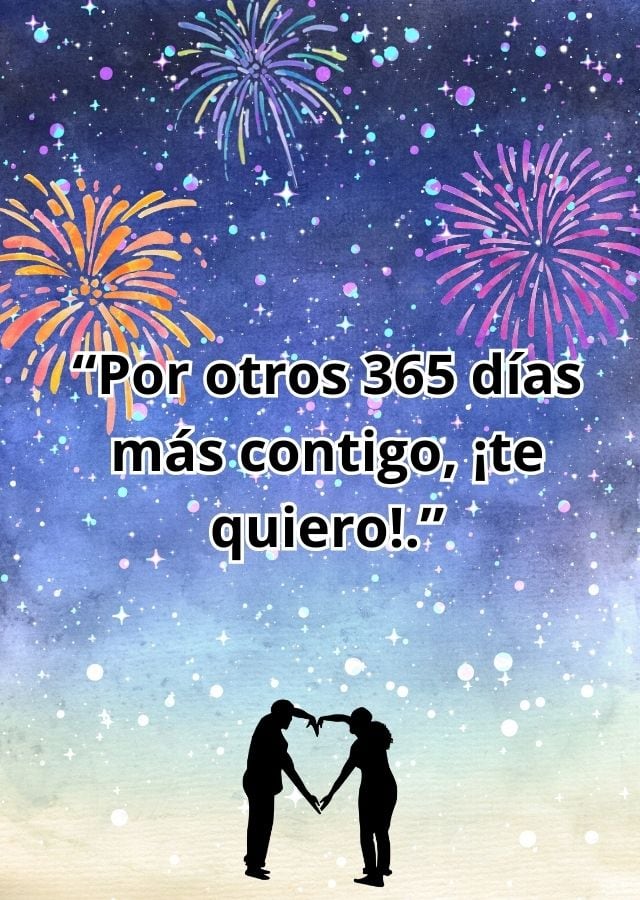 ESTADOS UNIDOS, 31/12/2025.- No necesito un propósito de Año Nuevo, porque lo único que quiero es seguir viviendo esta vida a tu lado. FOTO DE CANVA.COM
