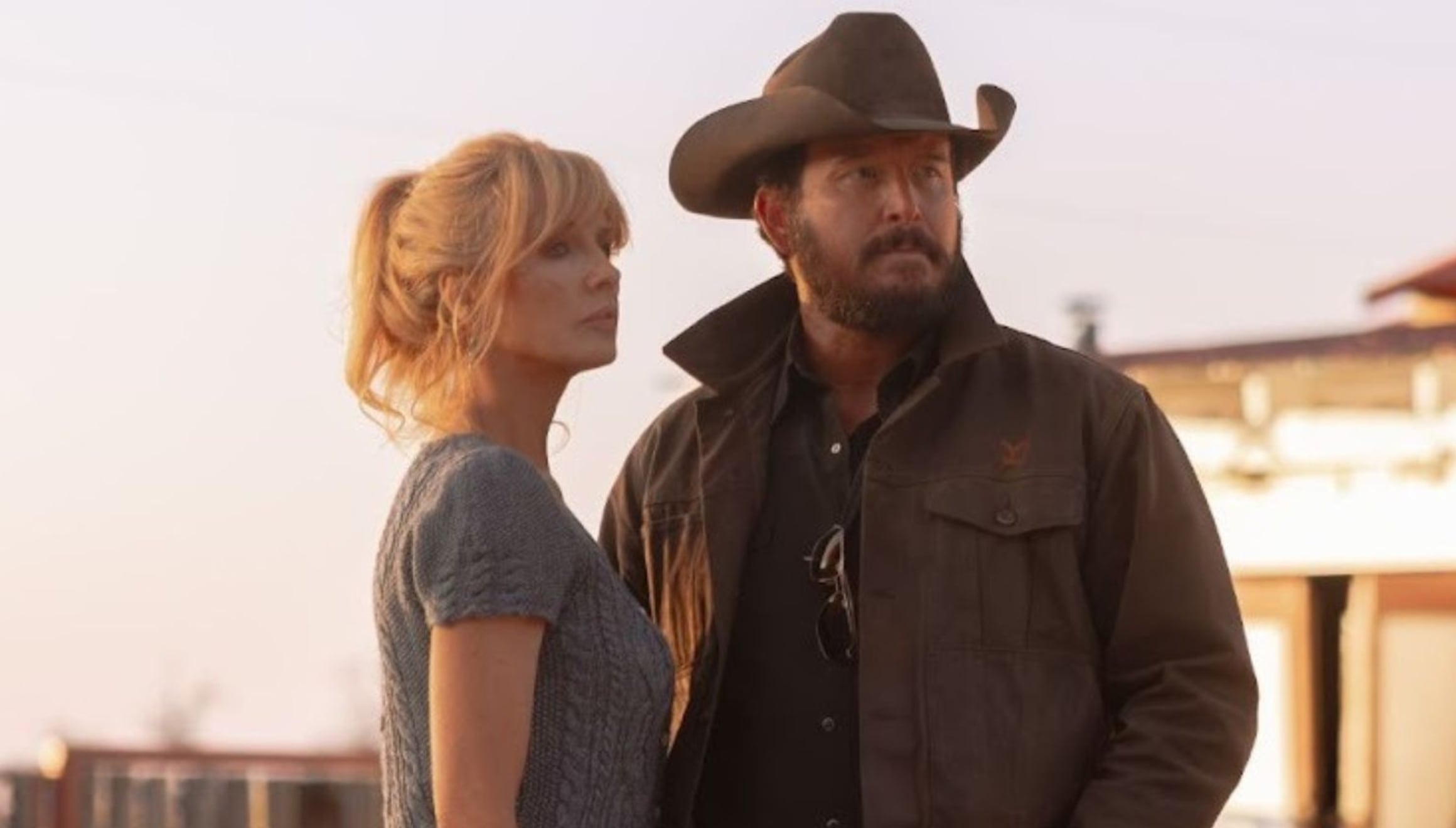 Kelly Reilly como Beth Dutton y Cole Hauser como Rip Wheeler en una escena de la serie "Dutton Ranch" (Foto: 101 Studios / MTV Entertainment Studios / Paramount Television)