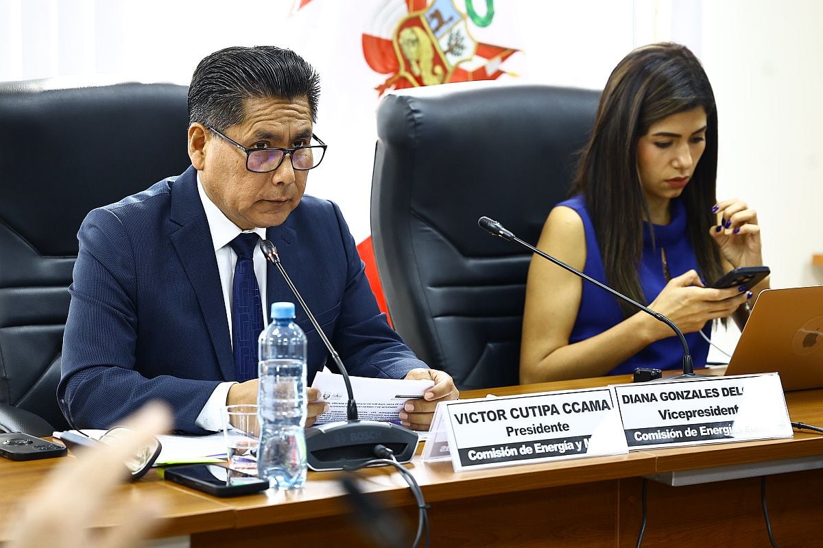 Víctor Cutipa preside la Comisión de Energía y Minas. (Foto: Congreso)
