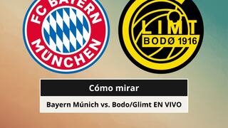 ¿Cómo mirar Bayern Múnich vs. Bodo/Glimt EN VIVO ONLINE por Champions League 2026-27?