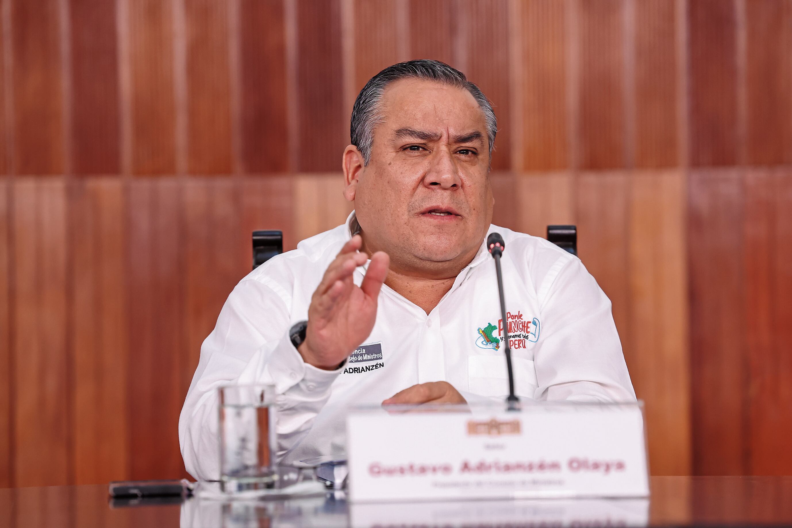 Se han presentado dos mociones de censura contra el premier Gustavo Adrianzén. Foto: PCM.