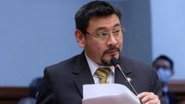 Fuerza Popular pide el retiro del congresista Cordero Jon Tay de la comisión de Inteligencia