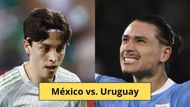 ¿A qué hora jugaron México 0 - 4 Uruguay y qué canal transmitió ?