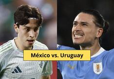 ¿A qué hora jugaron México 0 - 4 Uruguay y qué canal transmitió ?