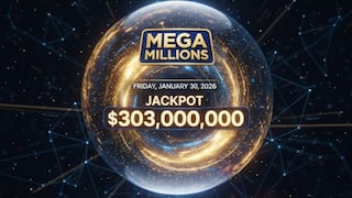 Números ganadores del Mega Millions EN VIVO hoy, 30 de enero 2026: mira los resultados del sorteo con jackpot de 303 millones en EE.UU.