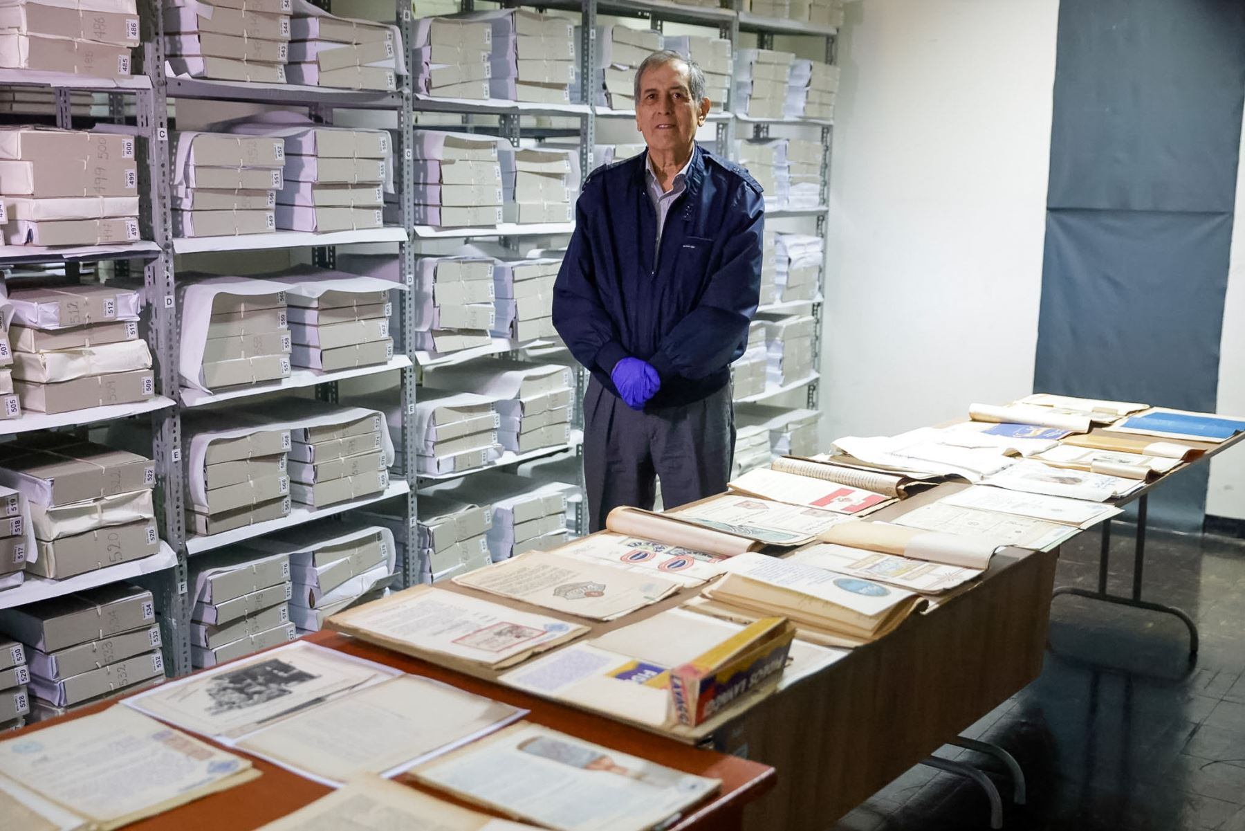 Jorge Ortiz Sotelo, Jefe institucional del Archivo General de la Nación. (Foto: Andina)