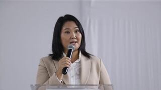 Keiko Fujimori considera “amenaza inaceptable” posible cuestión de confianza por ministro Maraví