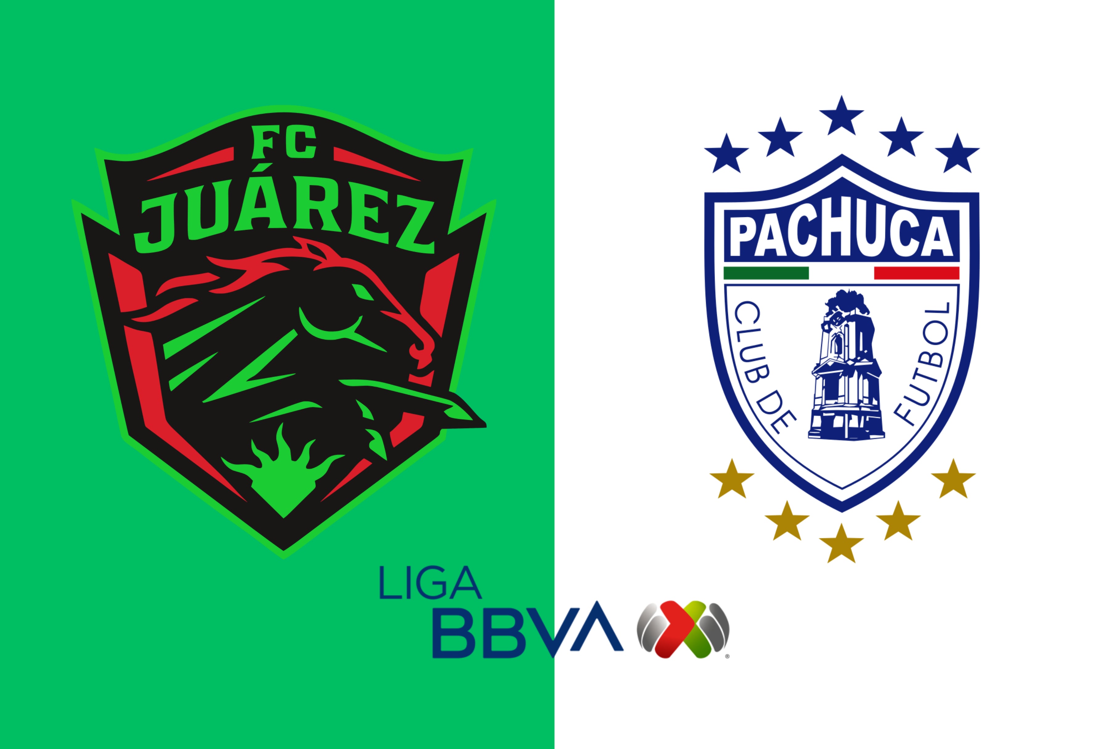 FC Juárez y Pachuca medirán fuerzas en el terreno de juego del Olímpico Benito Juárez para su compromiso correspondiente a la Jornada 7 del Apertura 2026 de la Liga MX. | Crédito: Composición Mag