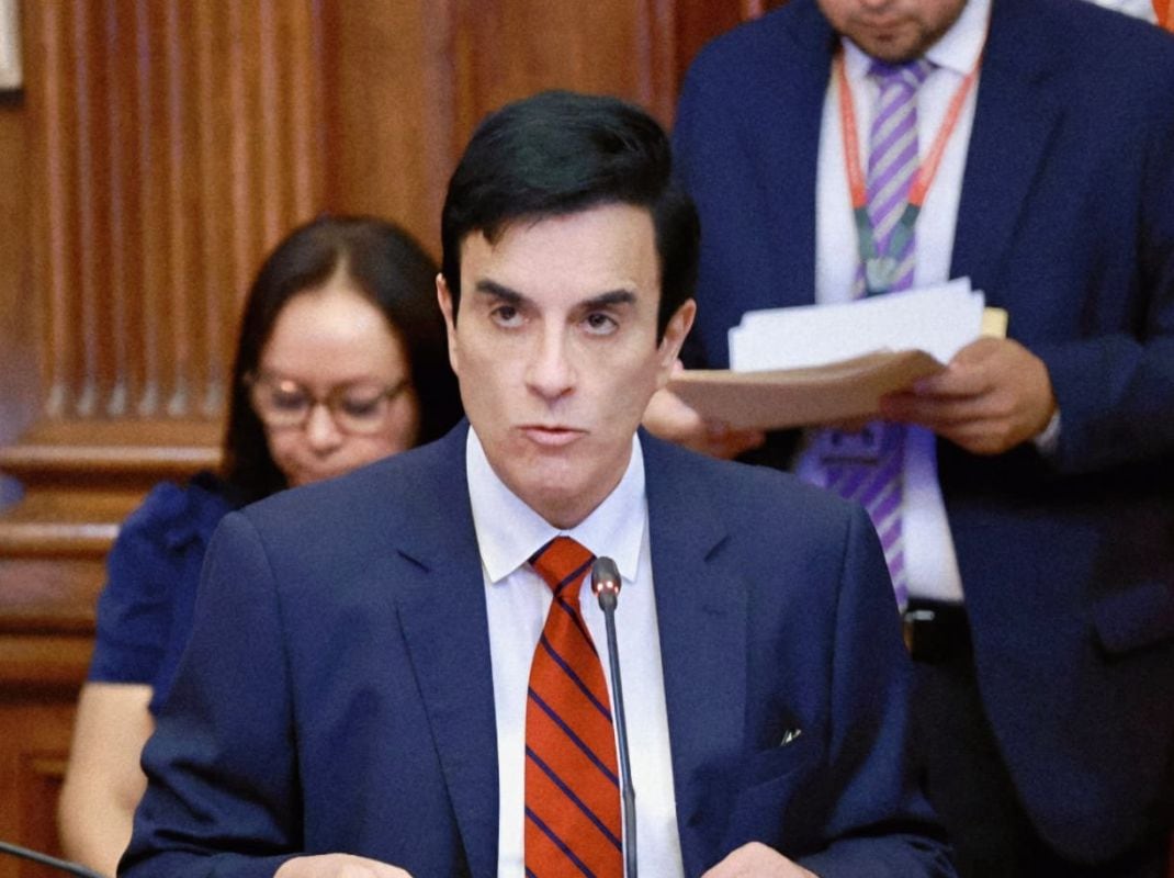 Carlos Espá rechaza “falsa dicotomía” entre Estados Unidos y China por Escudo de las Américas. (Foto: Andina)