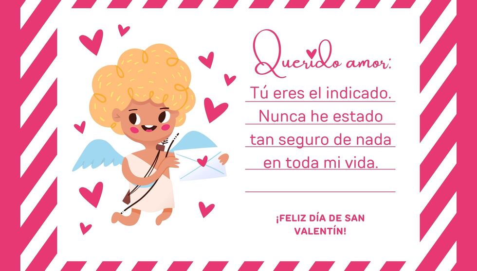 Tú eres el indicado. Nunca he estado tan seguro de nada en toda mi vida. | Crédito: Canva / Composición Mix