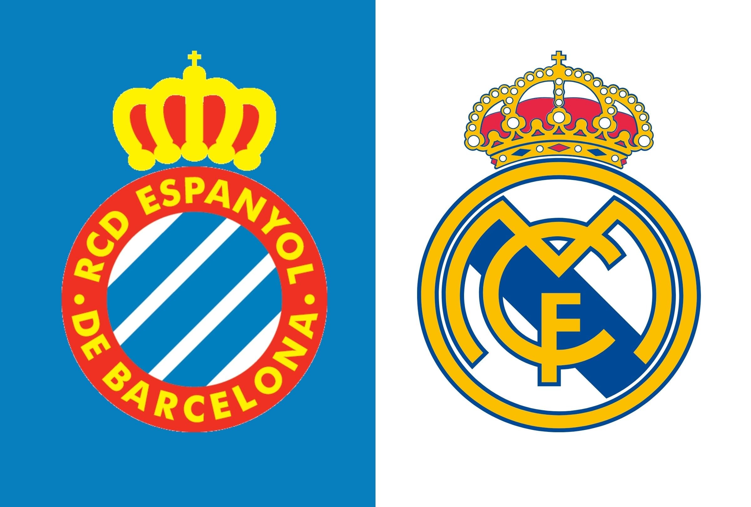 El fútbol de máxima categoría regresa al RCDE Stadium de Cornellà-El Prat. Este sábado 22 de agosto de 2026, a partir de las 21:30 horas (CEST), el RCD Espanyol y el Real Madrid se ven las caras en el encuentro correspondiente a la Jornada 2 de LALIGA EA SPORTS 2026/27. (Foto: Composición Mag)