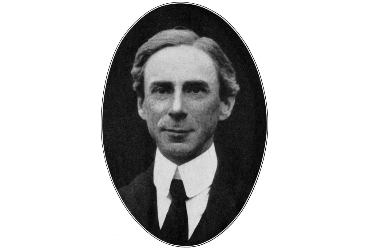 Bertrand Russell defendió la importancia del pensamiento crítico y la reflexión para alcanzar una vida plena. | Crédito: Fotógrafo no identificado
