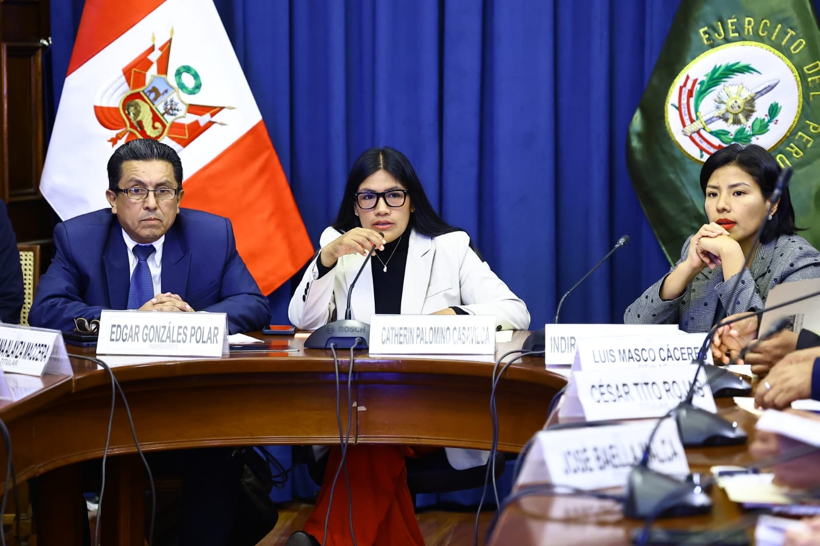El grupo parlamentario aprobó el predictamen en mayoría. La iniciativa plantea modificar el Código Penal y el Código Procesal Penal, así como derogar la Ley 32104. Foto: Congreso