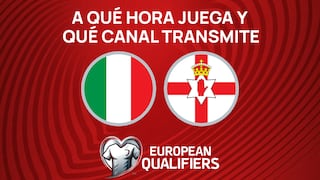 ¿A qué hora empieza y en qué canal transmiten Italia vs. Irlanda del Norte por repechaje al Mundial 2026? Horarios y canales TV