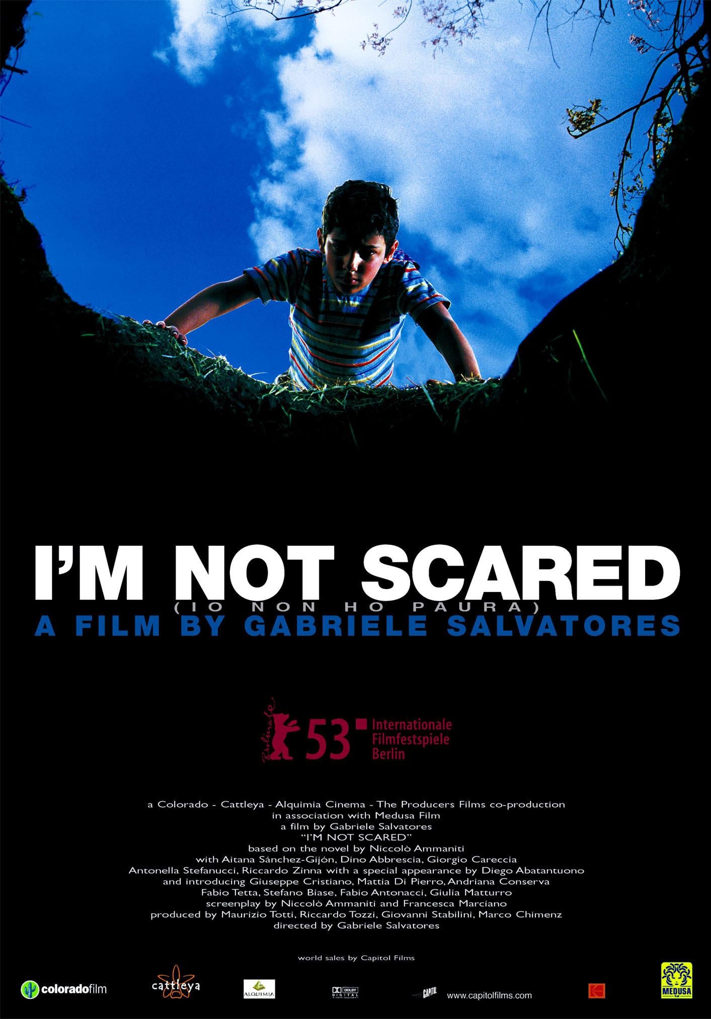 El póster oficial de "No tengo miedo", película italiana de suspenso y drama dirigida por Gabriele Salvatores (Foto: Medusa Film)
