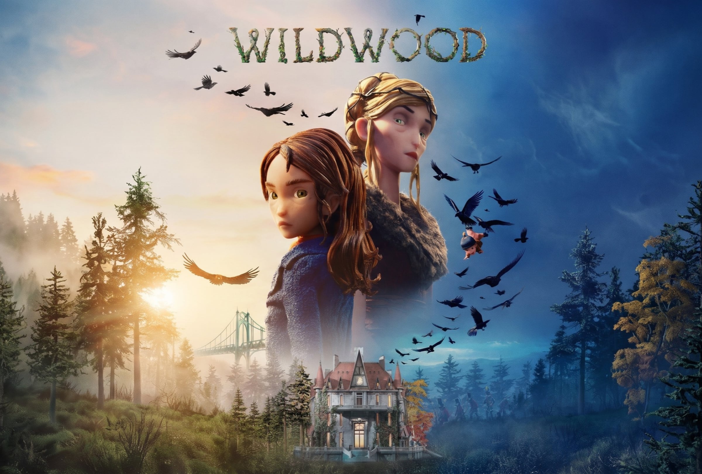 Basada en la novela de Colin Meloy, la película "Wildwood" narra la historia de Prue McKeel, una adolescente que debe adentrarse en los misteriosos y mágicos bosques de las afueras de Portland para rescatar a su hermano (Foto: Laika Entertainment)