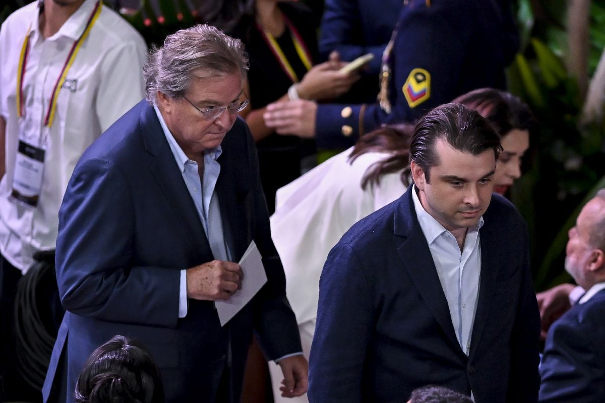 Jaime y Gabriel Gilinski. Foto: Gabriel Aponte/Getty Images