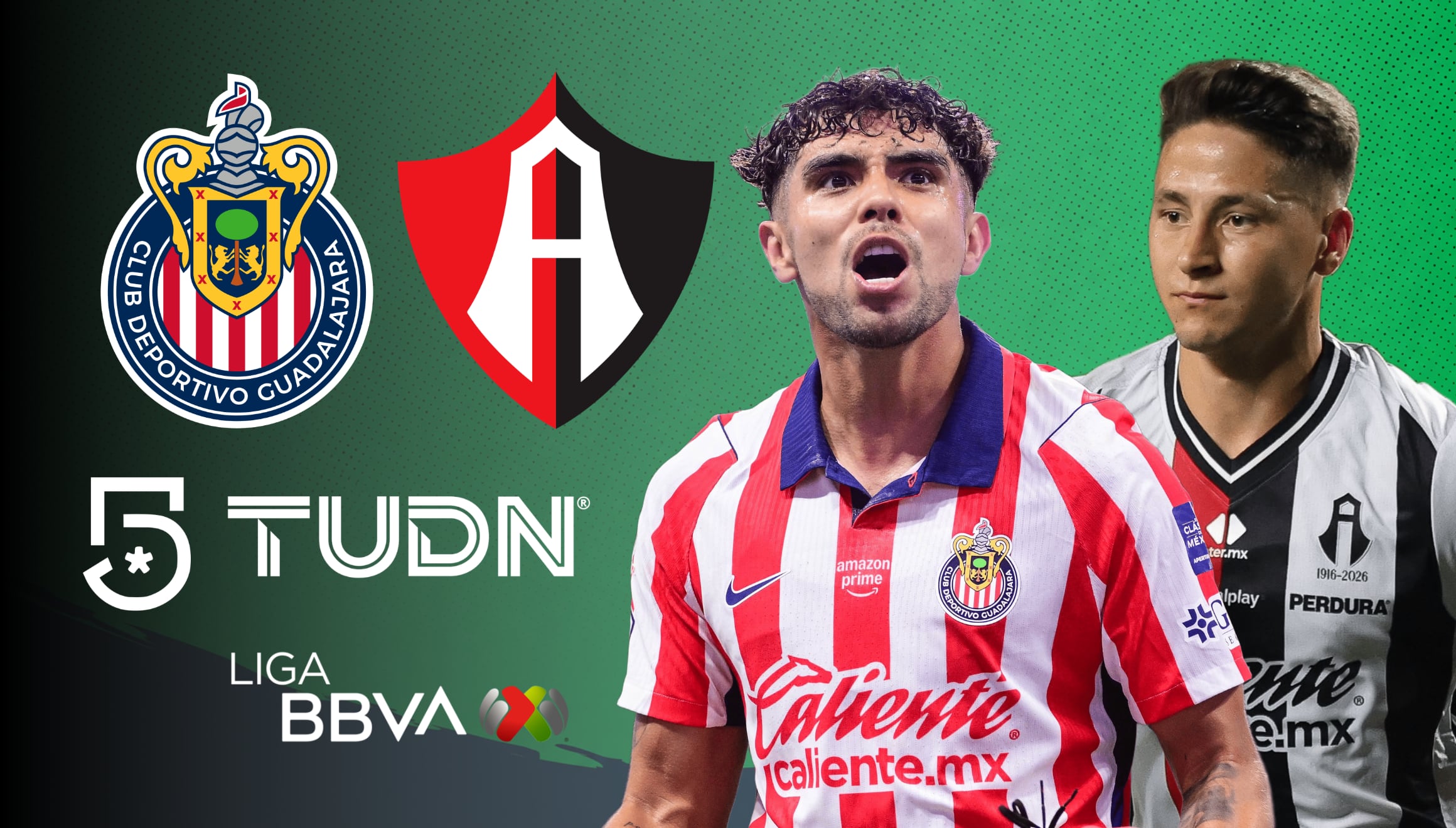 Canal 5 y TUDN EN VIVO por Internet - cómo ver partido Chivas vs. Atlas EN DIRECTO por TV Abierta y Fútbol Online
