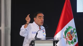 Yonhy Lescano pide a electores evaluar trayectoria de candidatos