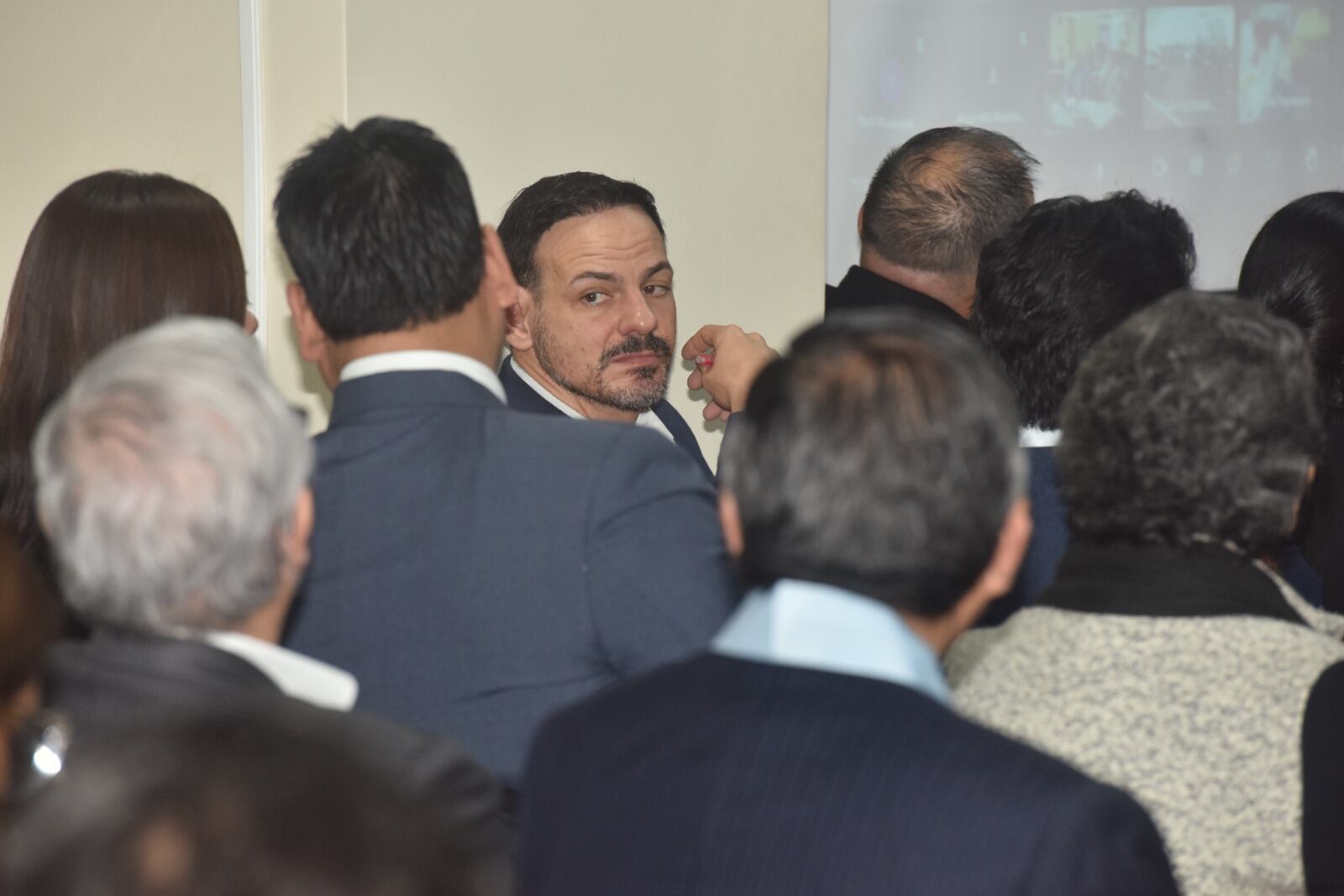 Mark Vito en juicio por caso 'Cocteles'. (Foto: Javier Zapata)