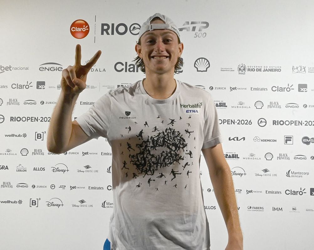 Ignacio Buse, de 21 años, entró este año al Top 100 del ráking ATP. (Foto: Río Open / Fotojump)