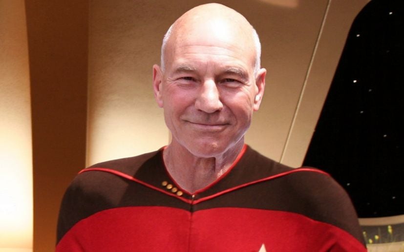Sir Patrick Stewart también interpretó al capitán Jean-Luc Picard de Stark Trek. Foto: difusión