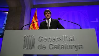 España: Cae apoyo a independencia catalana, según sondeos