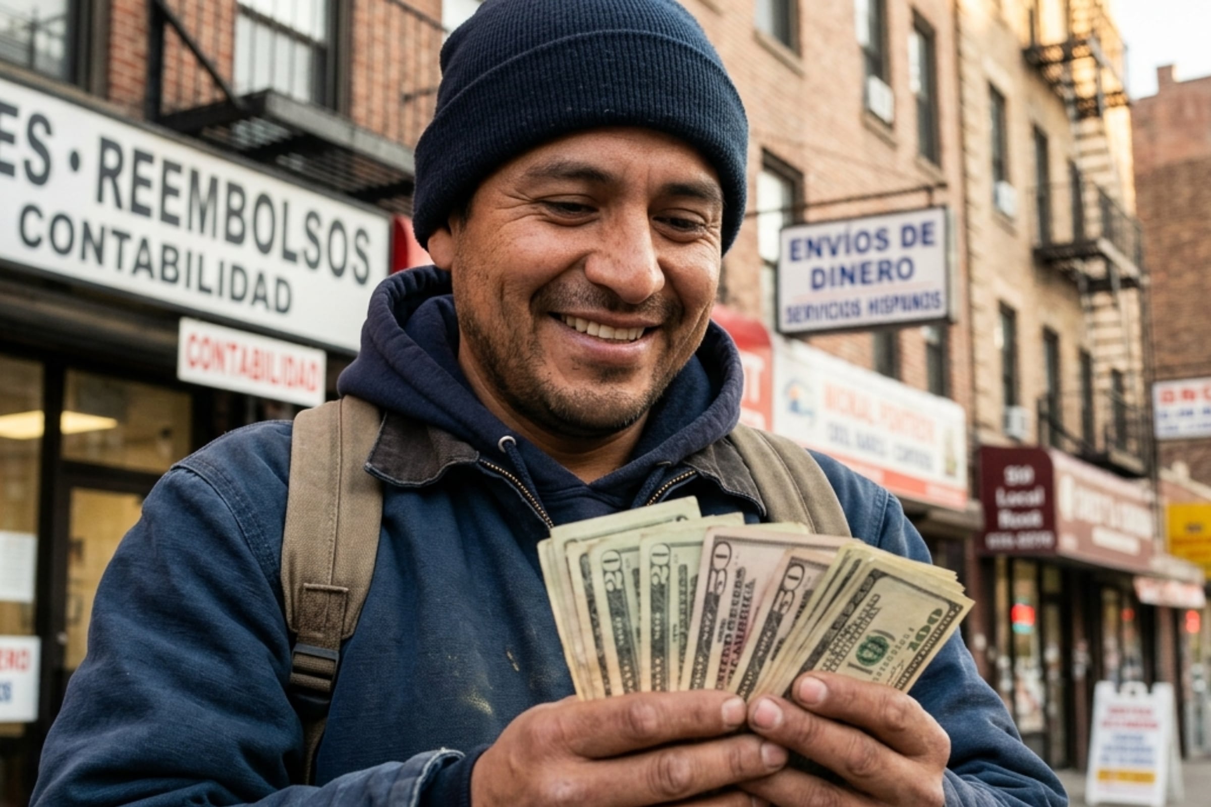 Los ciudadanos de Estados Unidos están recibiendo reembolsos más grandes a comparación de años anteriores (Foto: Imagen referencial creada por El Comercio MAG usando la IA de Gemini)