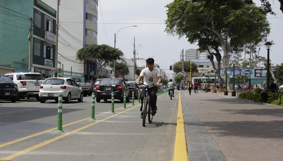 En el 2021, se firmó el acuerdo entre la Municipalidad de Lima y la Cooperación Financiera de Alemania y daría 20 millones de euros para la construcción de ciclovías en Lima. (Foto: César Bueno/GEC)