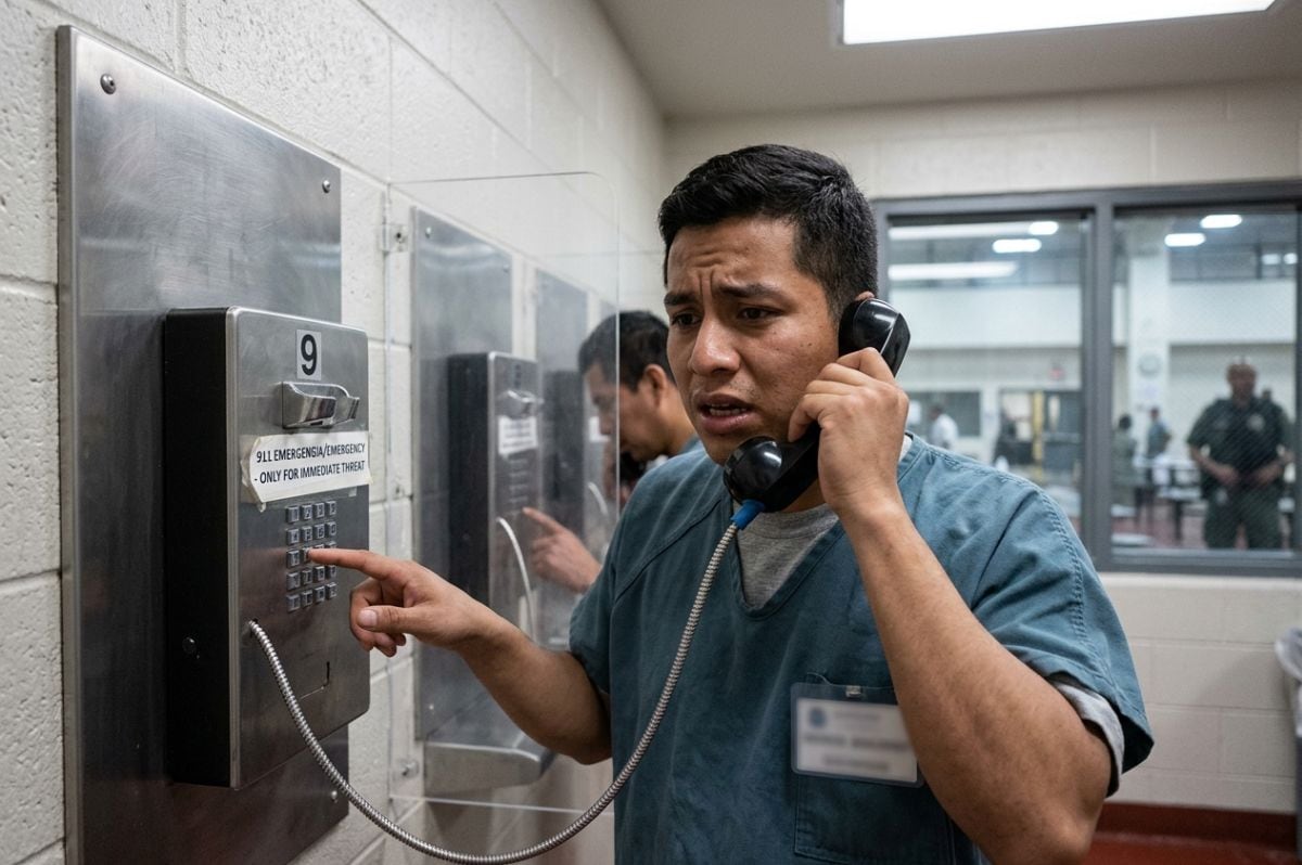 La iniciativa obligaría a agencias locales, como departamentos de policía, bomberos y centros de despacho, a responder solicitudes de registros vinculados con llamadas de emergencia desde centros privados de detención (Foto: Imagen creada por Gestión MIX usando Gemini)