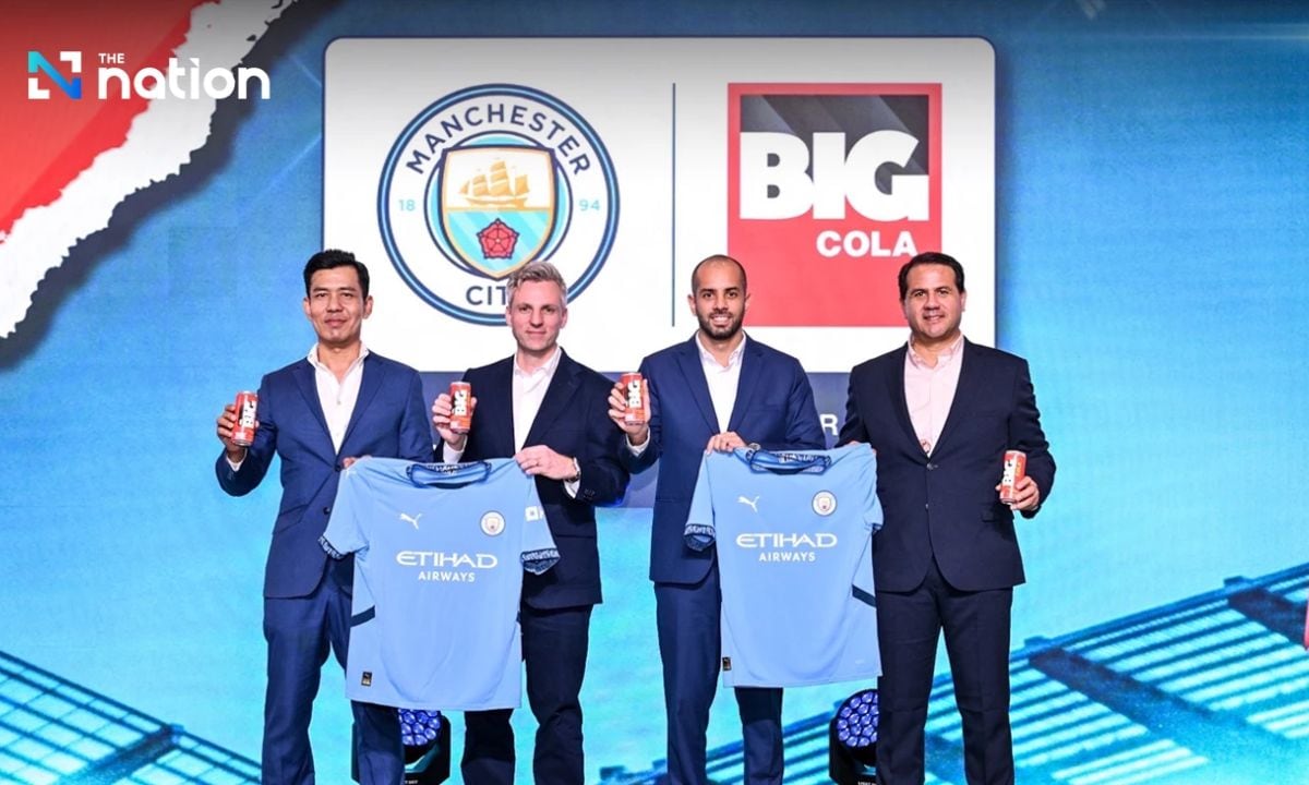 Big Cola se une con Manchester City en una asociación de marketing estratégica en Tailandia. (Foto: difusión).