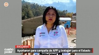 Seis trabajadores de Llamkasun Perú habrían aportado a la campaña de su directora Jessica Tumi
