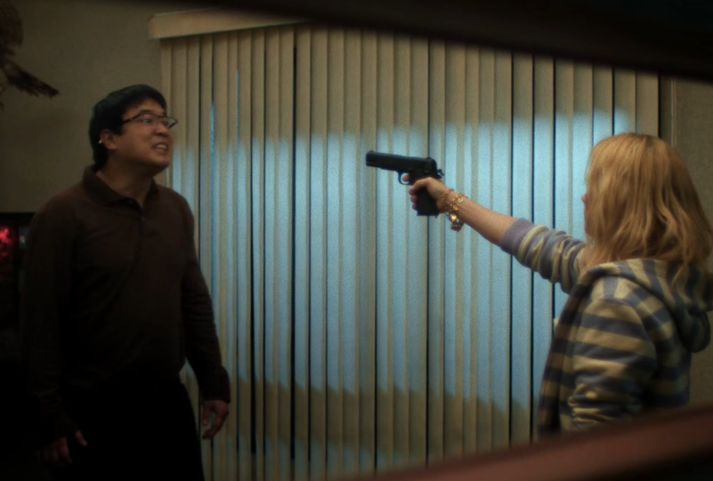 En el año 2012, tras descubrir las infidelidades de su multimillonario esposo Marcos Kitano Matsunaga, la protagonista de la película "Elize: Sombras de una mujer" lo asesinó y descuartizó en su departamento de São Paulo (Foto: Boutique Filmes / Netflix)