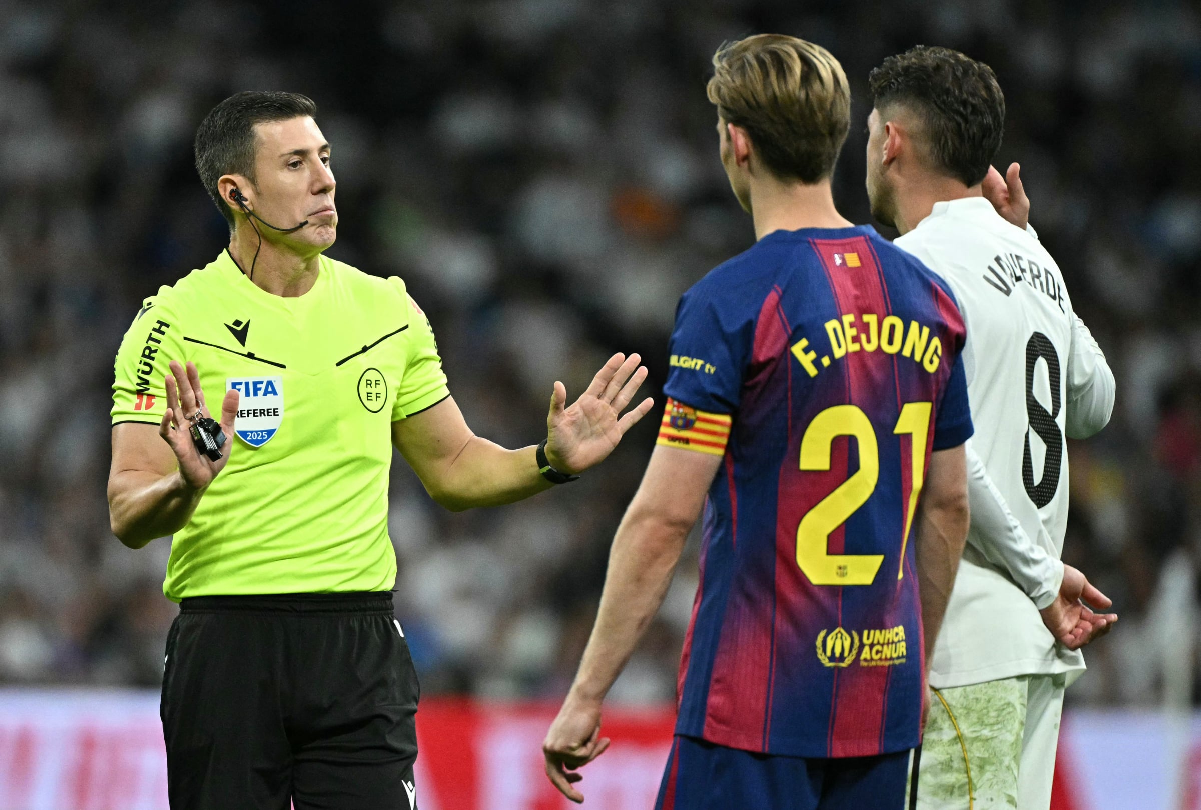 YEDA (ARABIA SAUDITA), 11/01/2026.- ¿Quién ganó la Supercopa de España 2026? Sigue en vivo y en directo el resultado de El Clásico entre FC Barcelona y Real Madrid. FOTODE JAVIER SORIANO PARA AFP