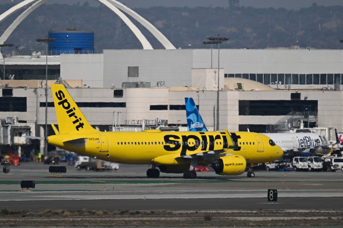 Spirit Airlines cesó operaciones tras fracasar un rescate de US$ 500 millones. (Patrick T. Fallon / AFP)