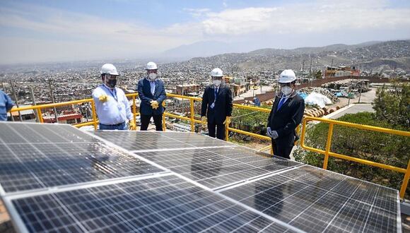 En marzo de 2021, SEAL también instaló 114 paneles fotovoltaicos de 405 W cada uno para el funcionamiento de la subestación de transformación en el sector de Jesús, en Paucarpata (Arequipa). Foto: SEAL.