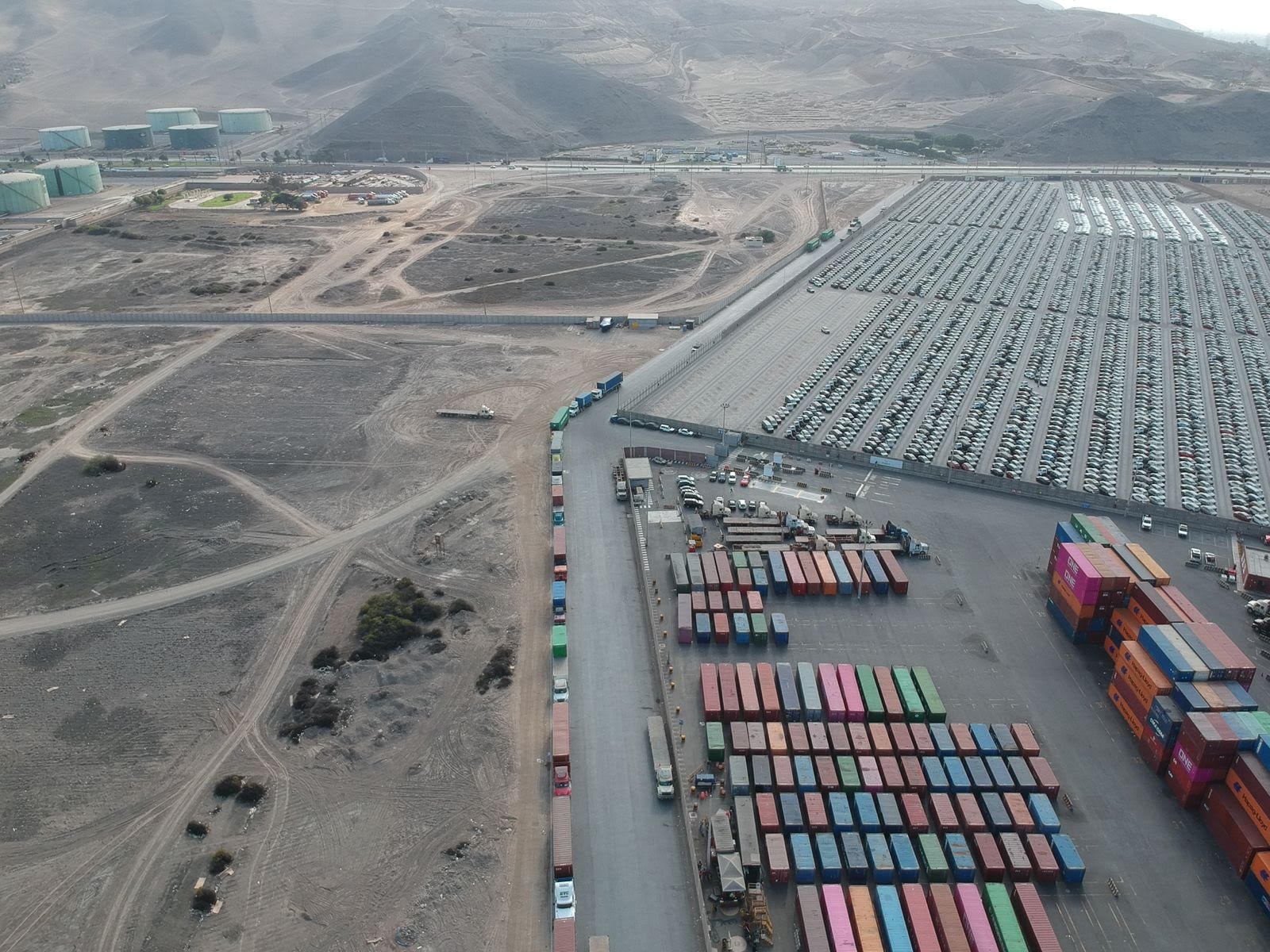 Los terrenos de Oporsa se ubican entre el Aeropuerto Internacional Jorge Chávez y los puertos del Callao y Chancay (Foto: Andino Holding)
