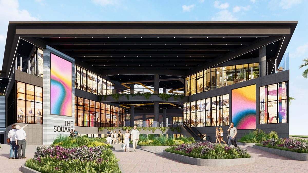 El community center The Square es un proyecto que se inaugurará en noviembre próximo.