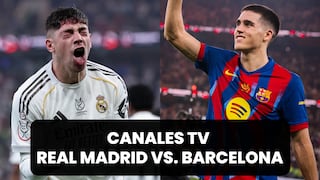 ¿En qué canal pasan Real Madrid vs. FC Barcelona por la final de la Supercopa de España 2026?