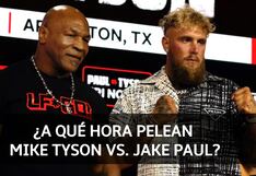 ¿A qué hora es la pelea entre Mike Tyson y Jake Paul? Horarios en el mundo
