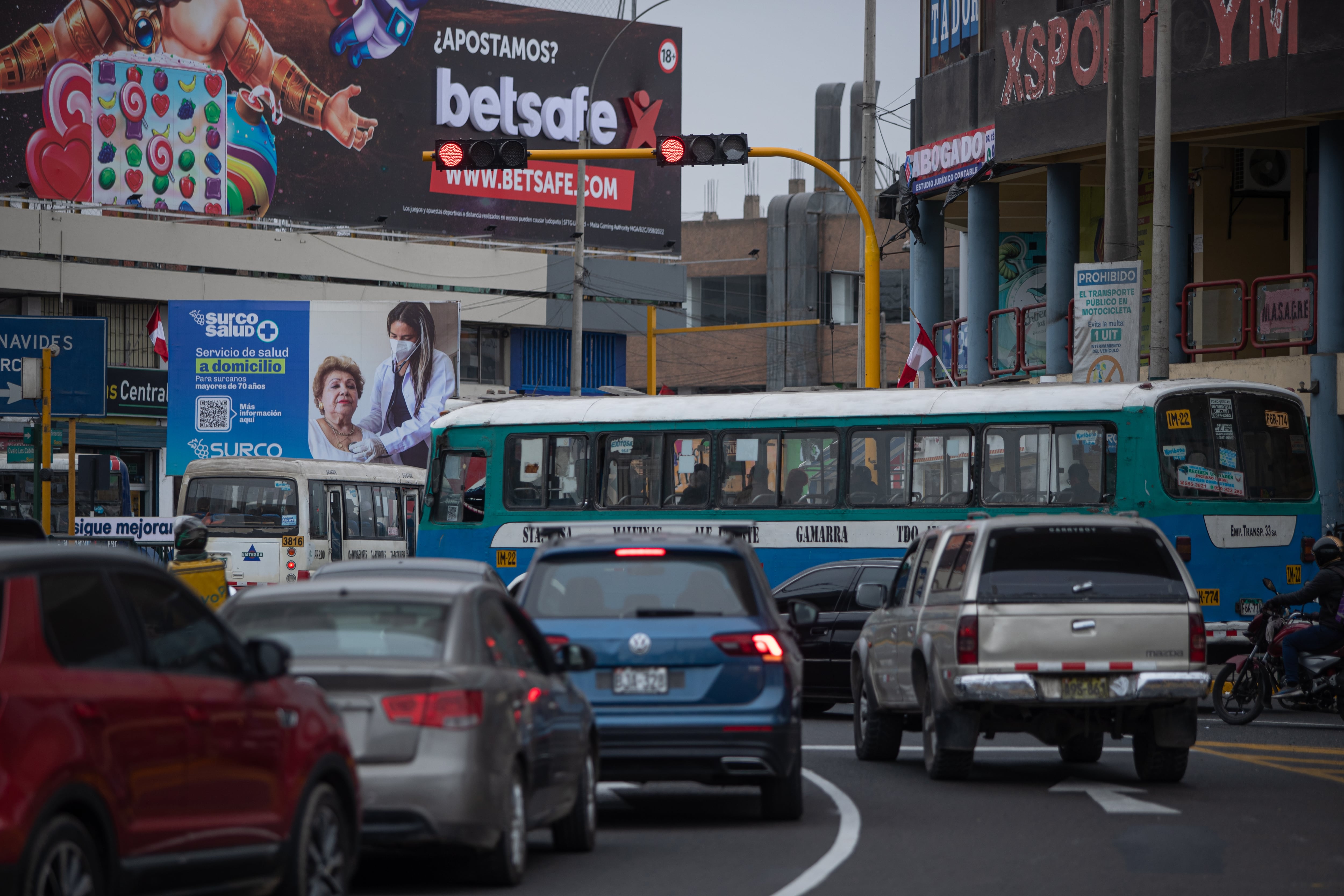 Limeños perdieron S/ 20 mil millones por el tráfico en un año.
