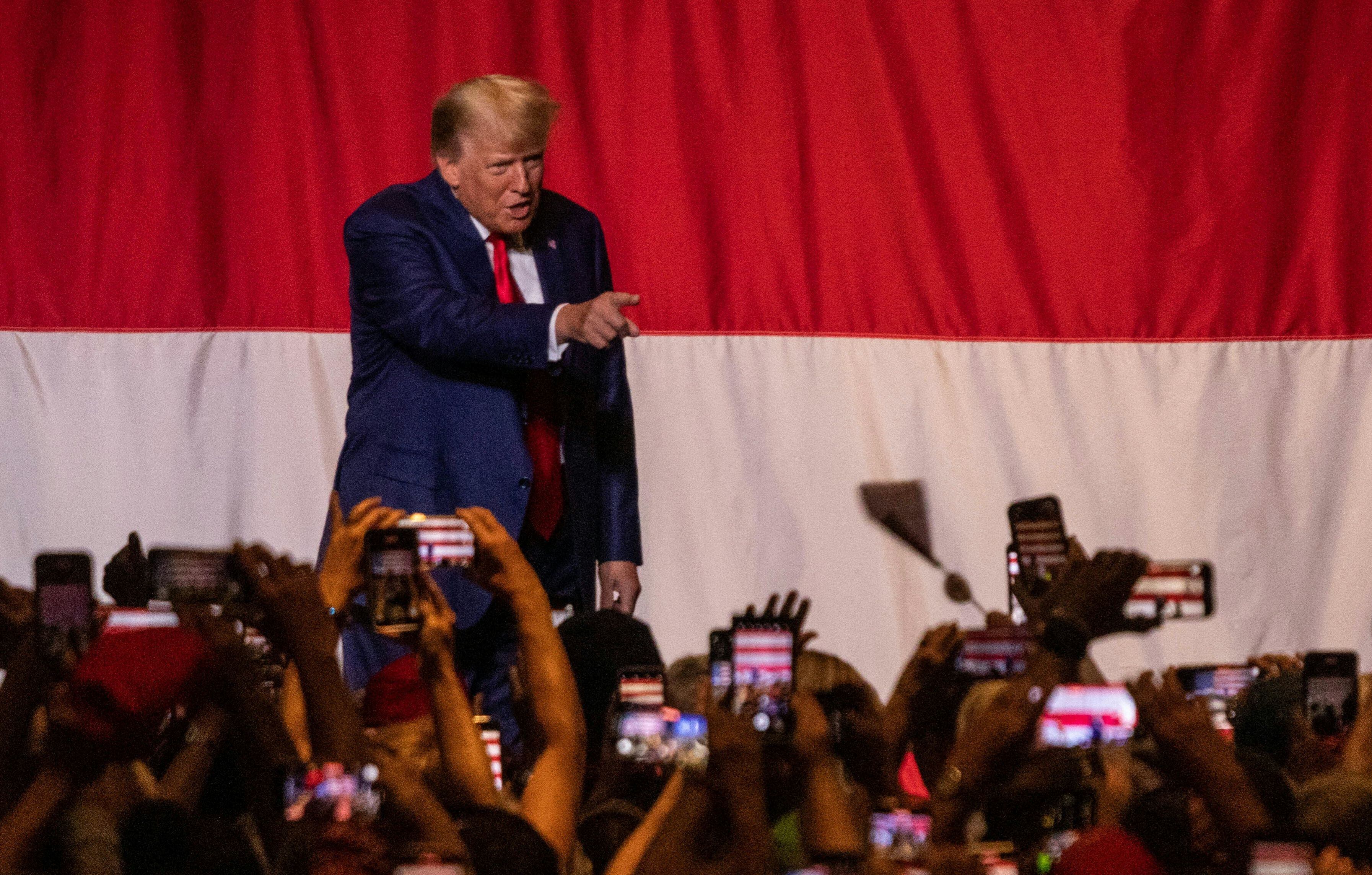 Trump Media perdió cerca de 30% de su valor tras un mes de su debut en Nasdaq. (Foto: AFP)