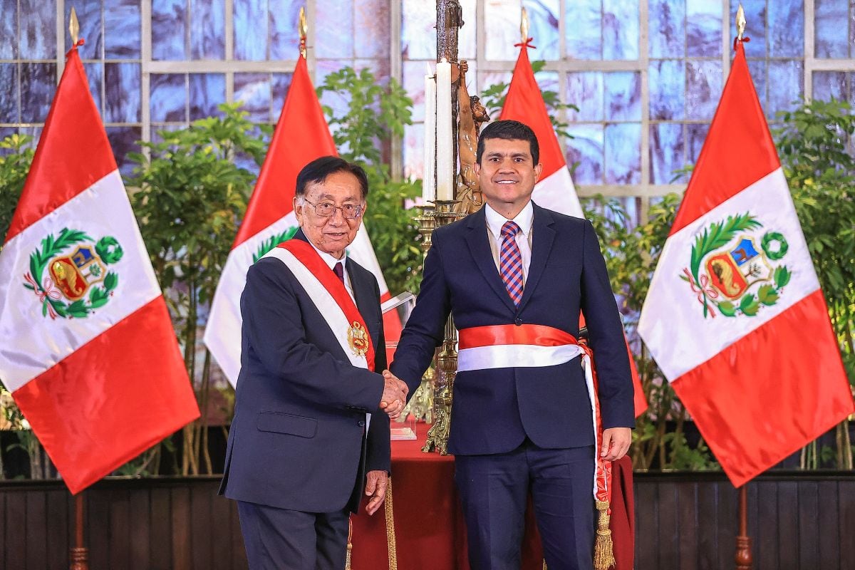 Wilder Sifuentes Quilcate fue ratificado al frente del Ministerio de Vivienda, Construcción y Saneamiento. Foto: Presidencia.